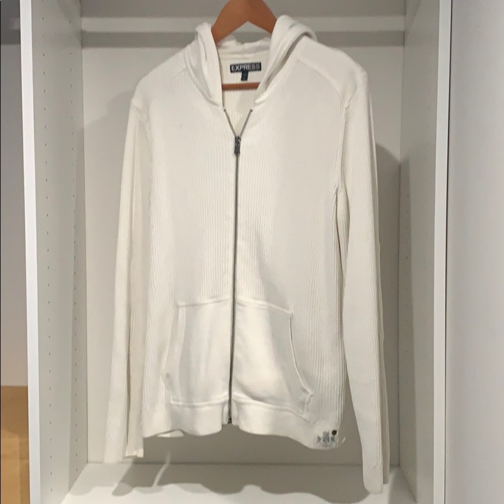 Express zip up sweater